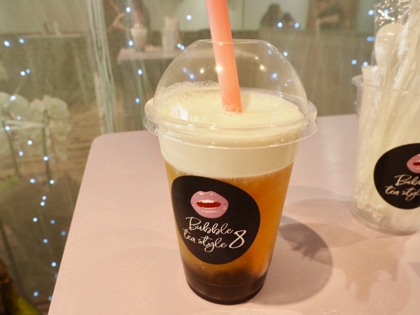 ミルクティー Bubble Tea Style 8』こだわりの新感覚ドリンク「チーズティー