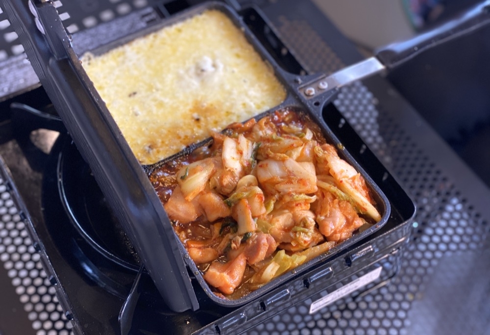 大人気チーズタッカルビをhighmountツインサンドメーカーで キャンプ飯 31 兵庫三菱自動車販売グループ