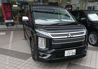 新型デリカ　試乗車.JPG
